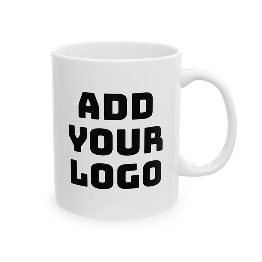 Add Your Logo Ceramic Mug, 11oz