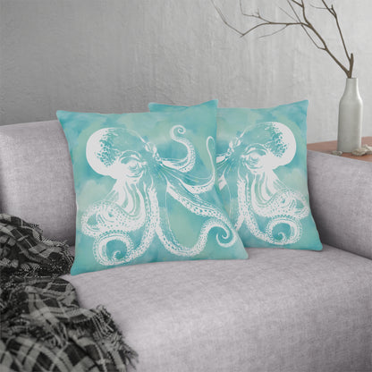 Oceanside Octopus Indoor/ Outdoor Waterproof Pillows