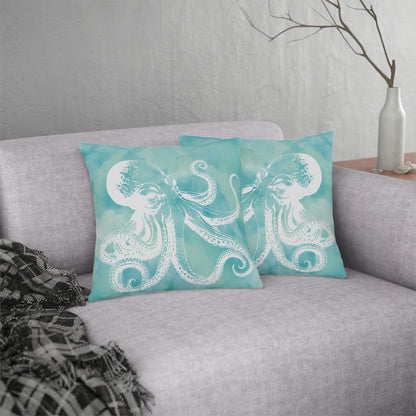 Oceanside Octopus Indoor/ Outdoor Waterproof Pillows