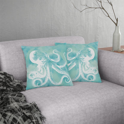 Oceanside Octopus Indoor/ Outdoor Waterproof Pillows