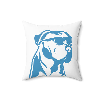 Cool Pitbull Throw Pillow