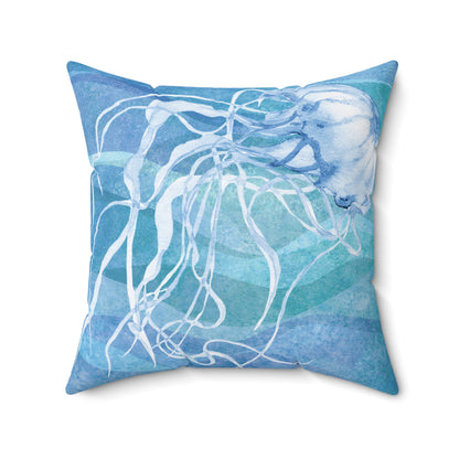 Jelly Fish Throw Pillow