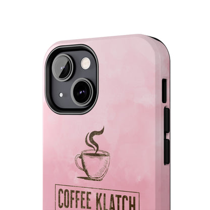 Coffee Klatch Creative iPhone Case