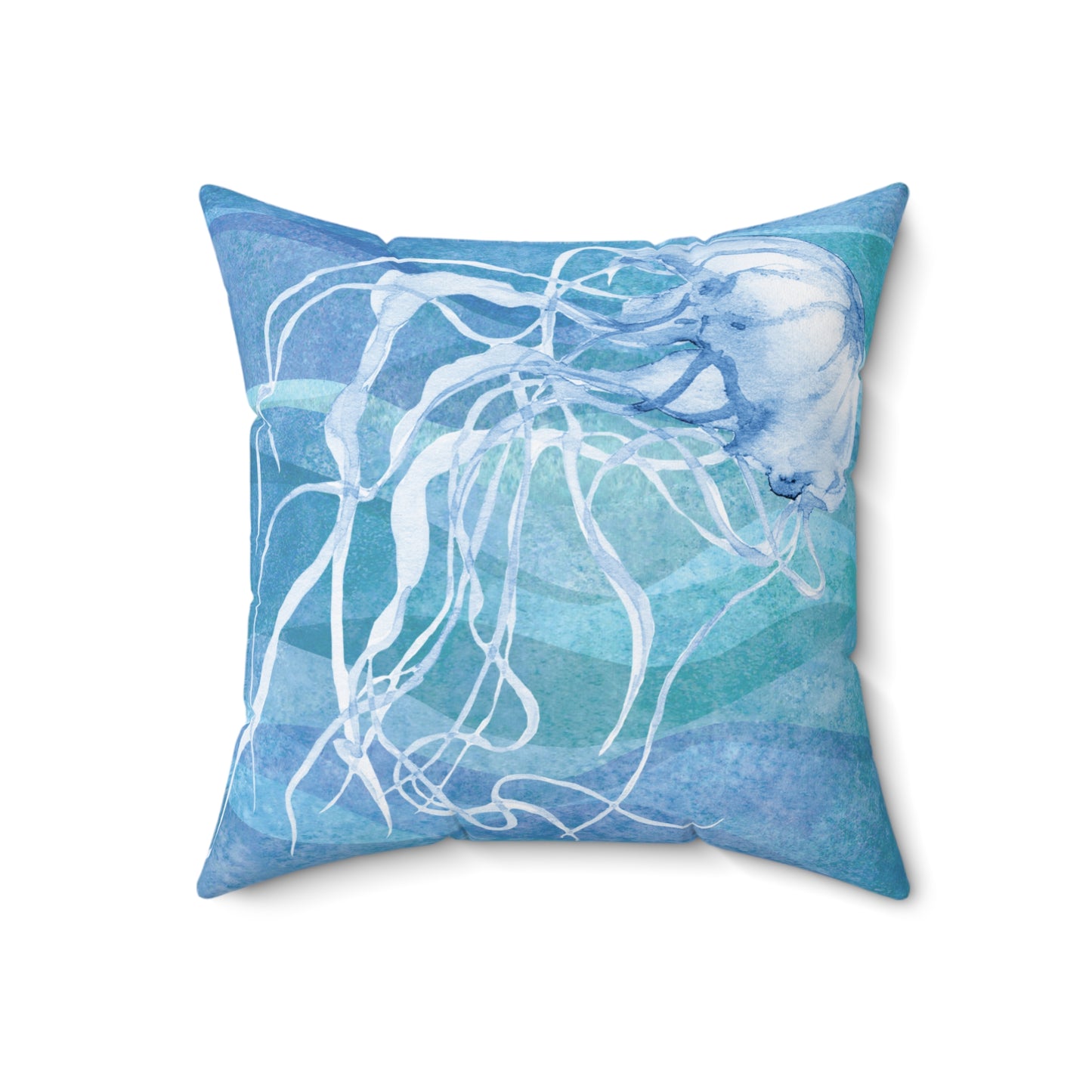 Jelly Fish Throw Pillow