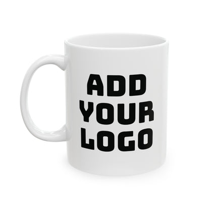 Add Your Logo Ceramic Mug, 11oz