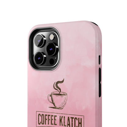 Coffee Klatch Creative iPhone Case