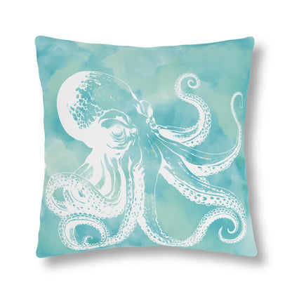 Oceanside Octopus Indoor/ Outdoor Waterproof Pillows