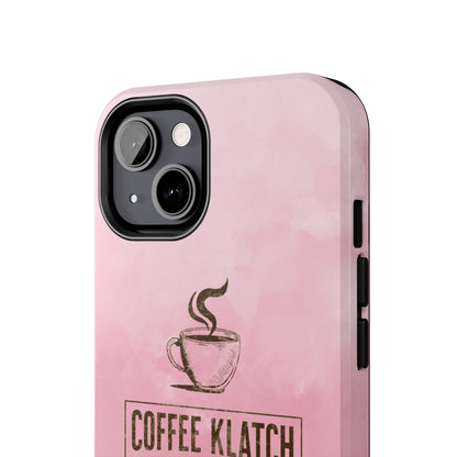 Coffee Klatch Creative iPhone Case