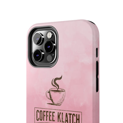 Coffee Klatch Creative iPhone Case