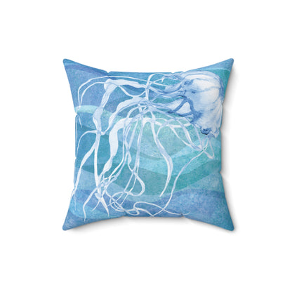 Jelly Fish Throw Pillow