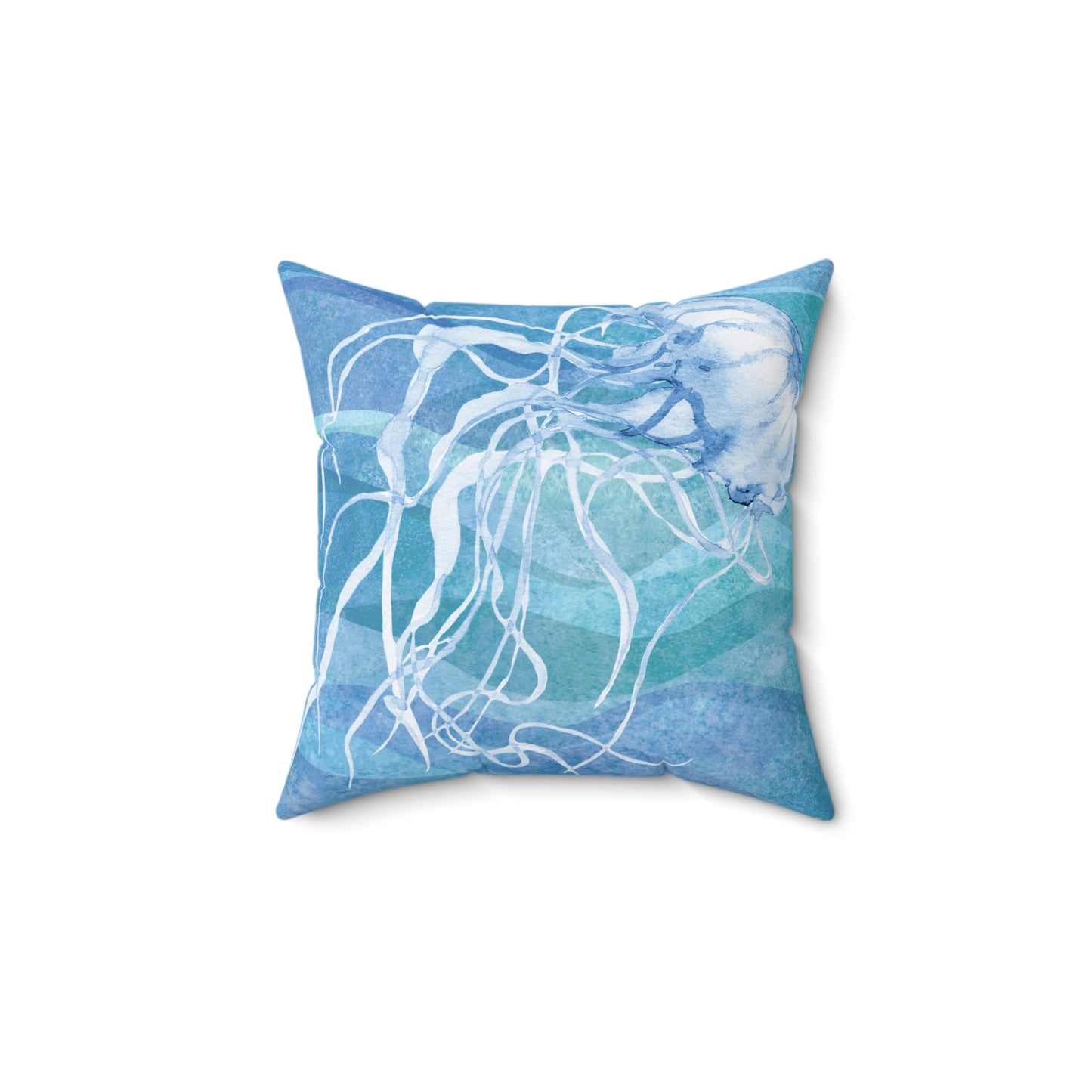 Jelly Fish Throw Pillow