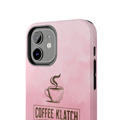 Coffee Klatch Creative iPhone Case