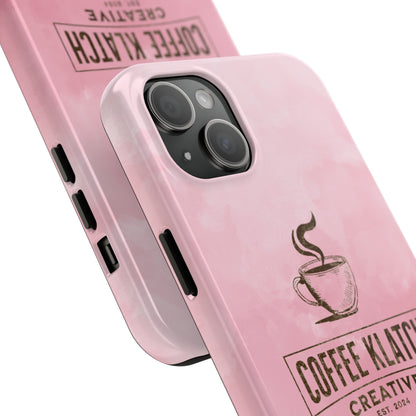 Coffee Klatch Creative iPhone Case