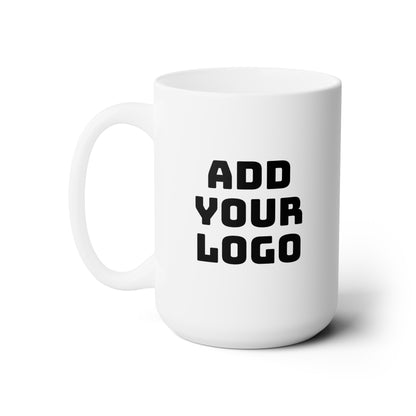 Add Your Logo Coffee Mug, 15oz