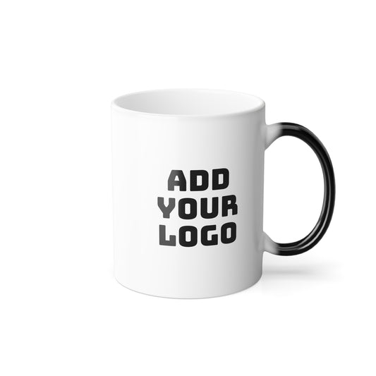 Add Your Logo Color Changing Coffee Mug, 11oz