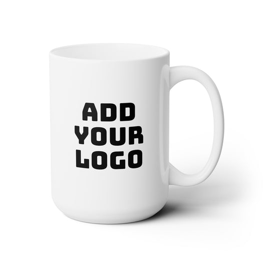 Add Your Logo Coffee Mug, 15oz